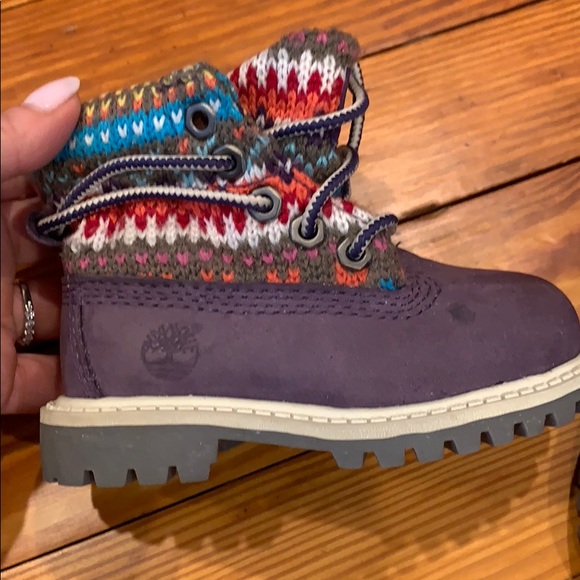 Purple timberlands - Picture 4 of 4